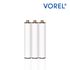 VOREL Dusch-Sediment-Ersatzfilterkartusche 3er-Pack Rostentfernung _ Hergestellt in Korea